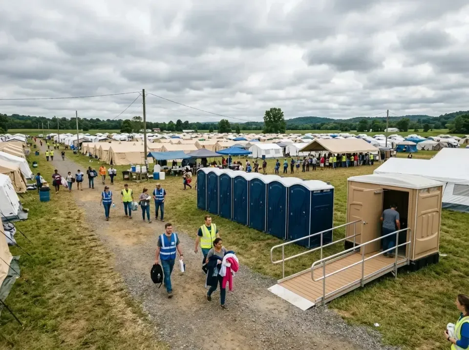 disaster-relief-camp-restrooms-010 — frequently asked questions, Dumpster & Portable Bathrooms Rental in Ely, IA